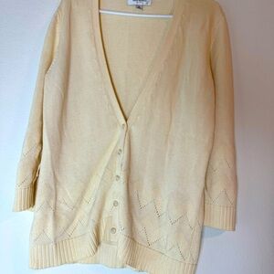 Beige cardigan (Isaac Mizrahi for Target)